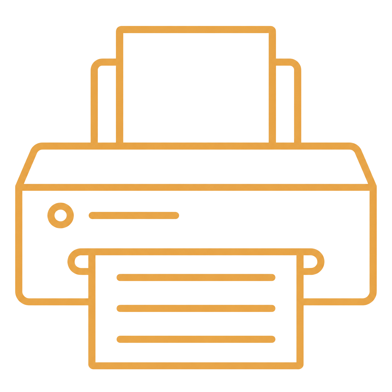 Copy & Print Service Icon